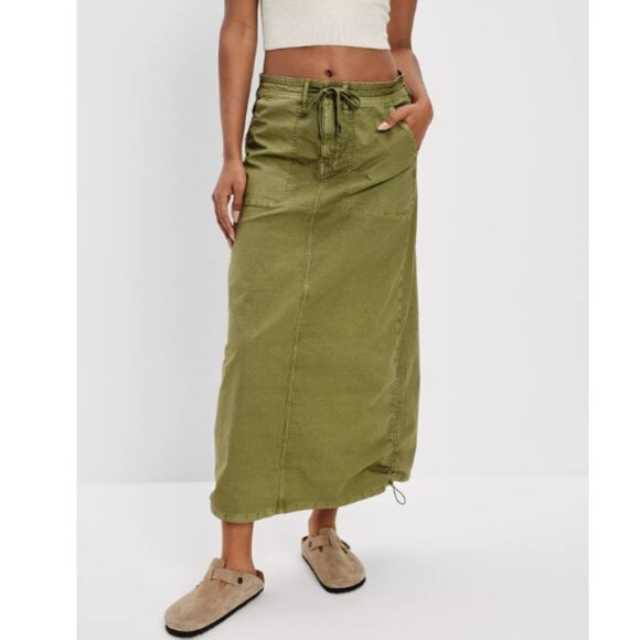 American Eagle AE Snappy Maxi Skirt - Picture 1 of 5